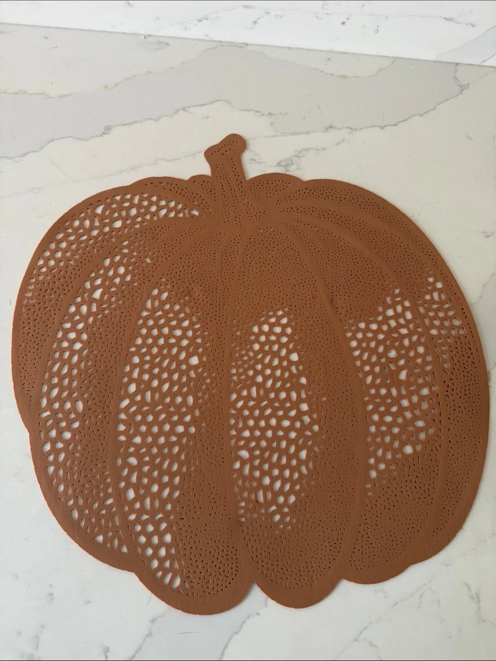 Orange Pumpkin Placemats Set of 2